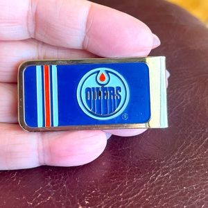 Oilers money clip